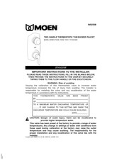 Moen T3134CGSA Manual Del Usuario