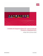 MTS 370 Serie Instrucciones De Elevación Y Desplazamiento