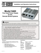 Ecco 9460 Instrucciones De Instalacion Y Uso