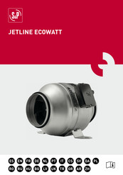 S&P JETLINE ECOWATT Serie Manual De Instrucciones