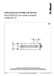 ProMinent DULCODES LP Instrucciones De Montaje Y De Servicio