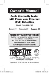 Tripp-Lite T013-001-POE El Manual Del Propietario