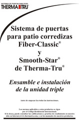 Therma-Tru Fiber-Classic Ensamble E Instalación