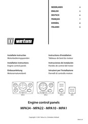 Vetus MPA22 Instrucciones De Instalación