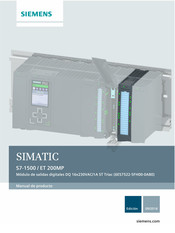 Siemens Simatic S7-1500/ET 200 MP Manual De Producto