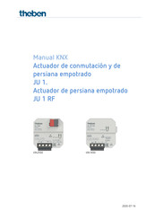 Theben JU 1 RF Manual Del Usuario