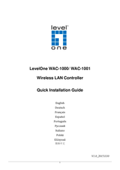 LevelOne WAC-1000 Guía De Instalación Rápida