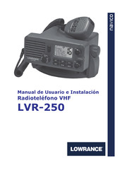 Navico Lowrance LVR-250 Manual De Usuario E Instalacion