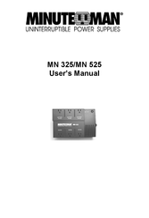 Minuteman MN 525 Manual Del Usuario