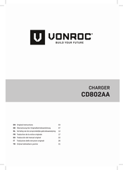 VONROC CD802AA Traducción Del Manual Original