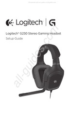 Logitech G G230 Guía De Preparación