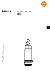 IFM IO-Link PM1618 Manual De Instrucciones