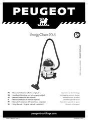 PEUGEOT EnergyClean-20LA Manual