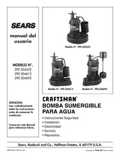 Craftsman 390.304552 Manual Del Usuario