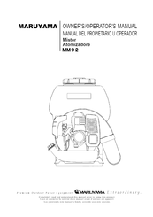 Maruyama MM92 Manual Del Propietario U Operador