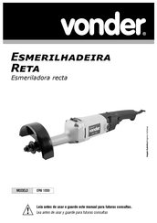 vonder ERV 1050 Manual Del Usuario