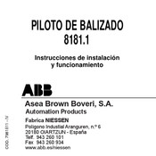 ABB 8181.1 Instrucciones De Instalación Y Funcionamiento