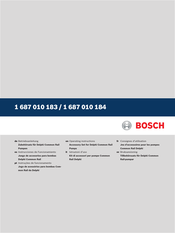 Bosch 1 687 010 183 Instrucciones De Funcionamiento