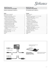 Staubli PV-JB/K-2 Serie Instrucciones De Montaje