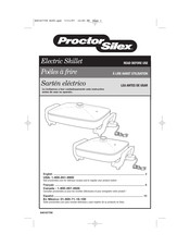 Proctor Silex 38520G Manual Del Usuario