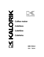 Kalorik USK CM 4 Manual Del Usuario