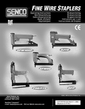 Senco SFW08 Instrucciones De Empleo