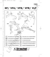 Tractel VFA Manual Del Usuario