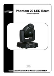 SHOWTEC Phantom 20 Manual Del Usuario