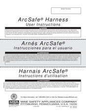 MSA ArcSafe Instrucciones De Usuario