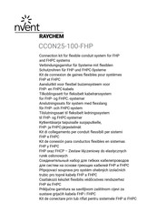 nvent RAYCHEM CCON25-100-FHP Manual Del Usuario