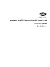 Hach BioTector B7000 Configuración Avanzada