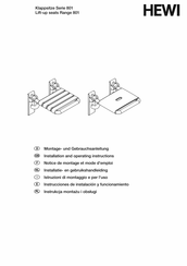 Hewi 801.51 200 Serie Instrucciones De Instalación Y Funcionamiento