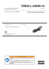 Atlas Copco TZB25-L-A0050-14 Instrucciones Del Producto