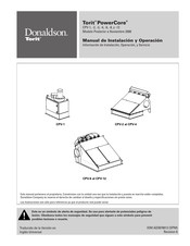 Donaldson Torit PowerCore CPV-1 Manual De Instrucciones Y Operación