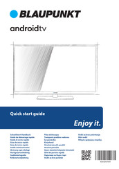 Blaupunkt androidtv Guia De Inicio Rapido