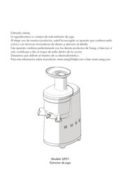 Smeg SJF01 Manual De Instrucciones