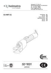 Holmatro CU 4007 C Manual