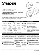 Moen RT4130 Serie Instrucciones Para La Instalación