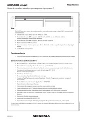 Siegenia MHS400 smart Hoja Técnica