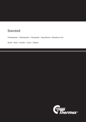 THERMEx Stansted Manual Del Usuario