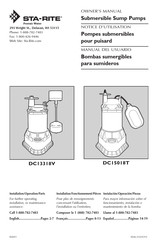 STA-RITE DC15018T Manual Del Usuario