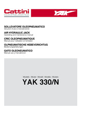 Cattini Oleopneumatica YAK 330/N Manual Uso Y Manutención