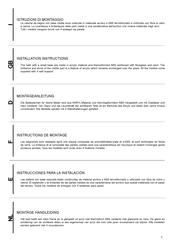 Glass 1989 astor-S 120x70 Instrucciones Para La Instalación