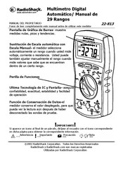 RadioShack 22-813 Manual Del Propietário