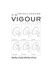 VIGOUR derby style DTOPNUFW Manual De Instrucciones