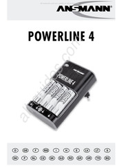 Ansmann POWERLINE 4 Manual De Instrucciones