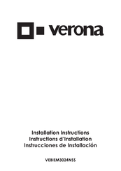 Verona VEBIG30NSS Instrucciones De Installación