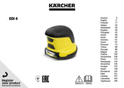 Kärcher EDI 4 Manual De Instrucciones