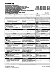 Siemens 3VT9300 - 3MQ10 Manual De Instrucciones