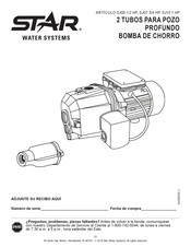 STAR Water Systems SJ05 Manual Del Usuario